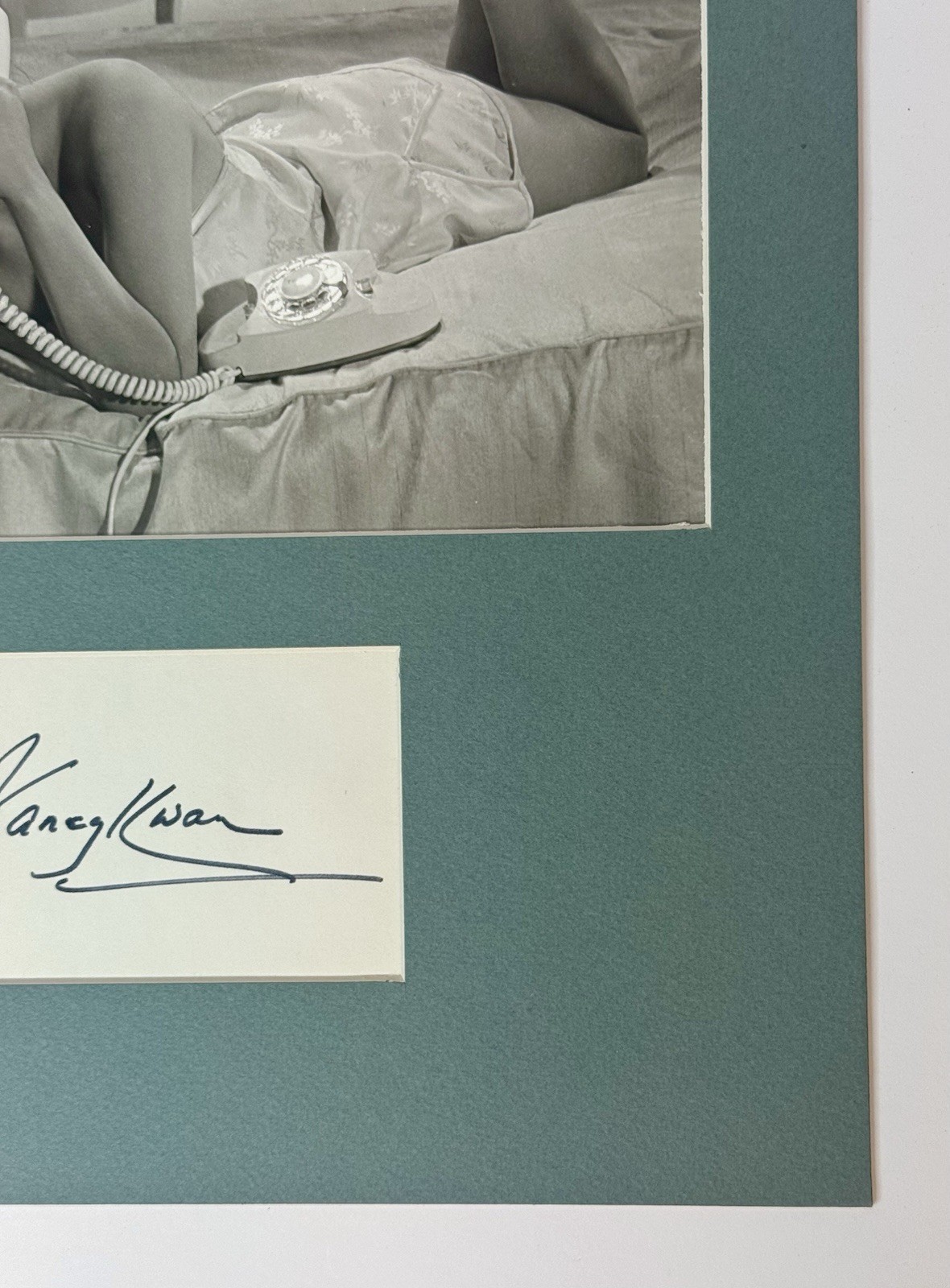 Nancy Kwan *SIGNED* Matted Photo Display (11×14 in) ~ RARE