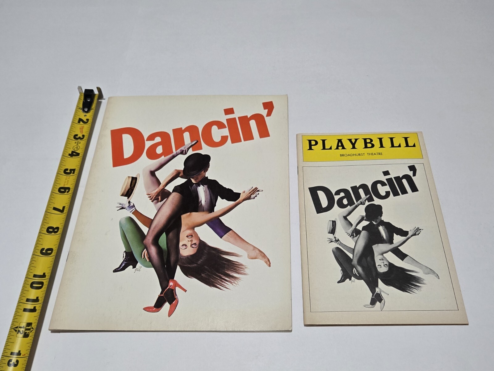 Dancin’ Souvenir program and Playbill January 1979 Broadhurst Theatre, NYC