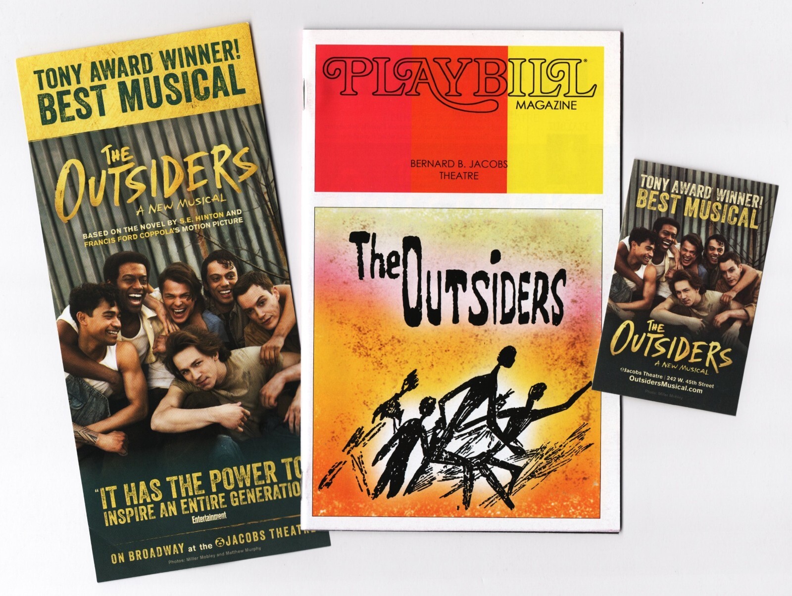 Brody Grant “THE OUTSIDERS” Jamestown Revival / 140th Anniversary 2024 Playbill