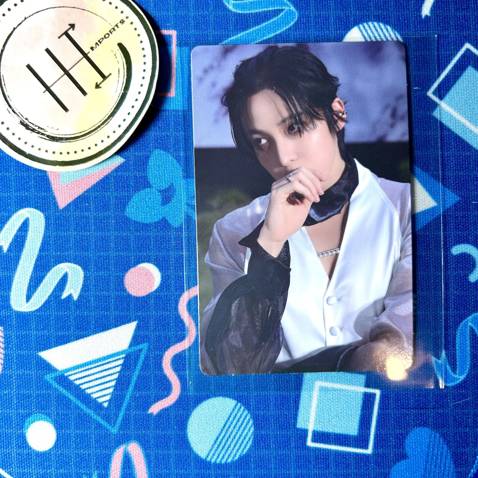 Ateez Golden Hour Part 4 Yunho Official Photocard POCA A Ver. Image Card