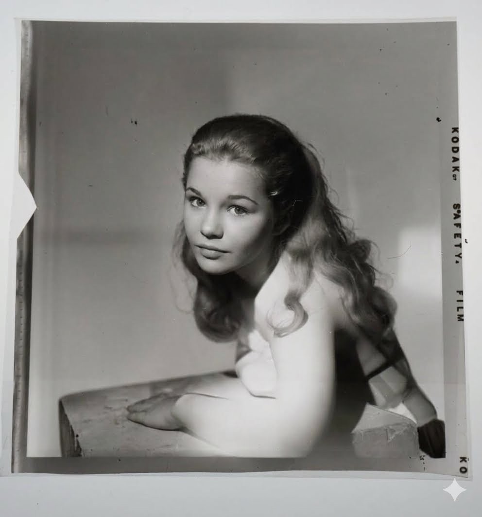 1958 TUESDAY WELD Original 120 2.5×2.5 Camera Negative Vintage Hollywood Pinup