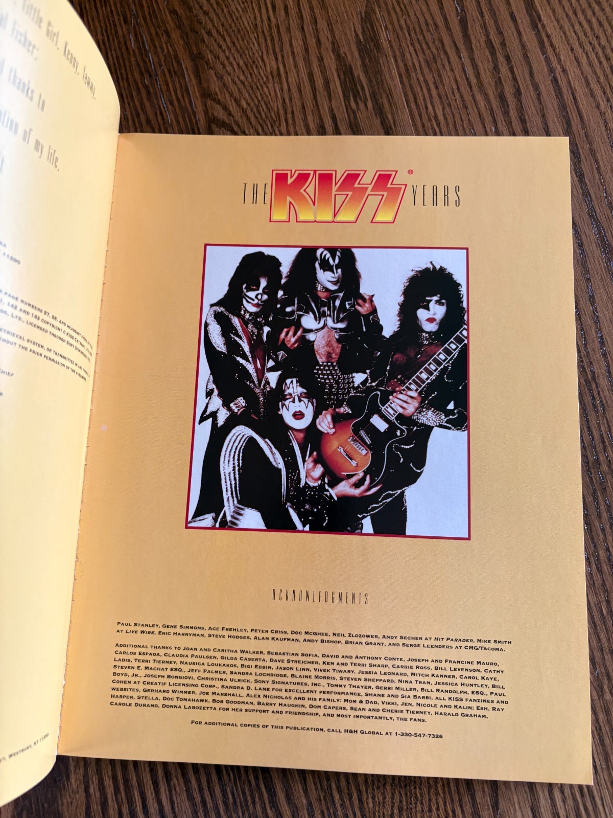 The KISS Years First Edition, Barry Levine, 1997