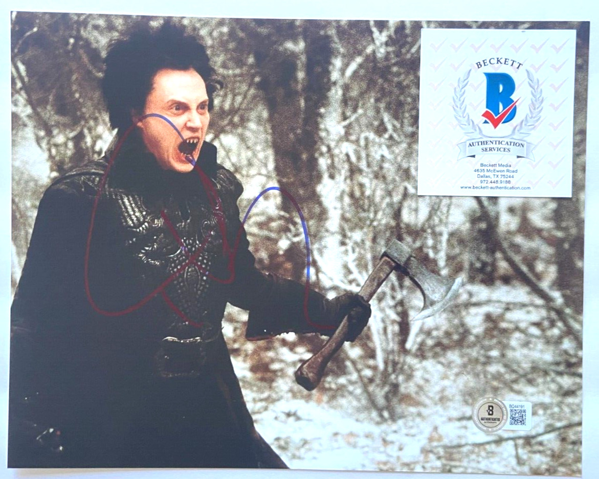 CHRISTOPHER WALKEN SIGNED 8X10 PHOTO PULP FICTION DEER HUNTER SLEEPY HALLOW BAS