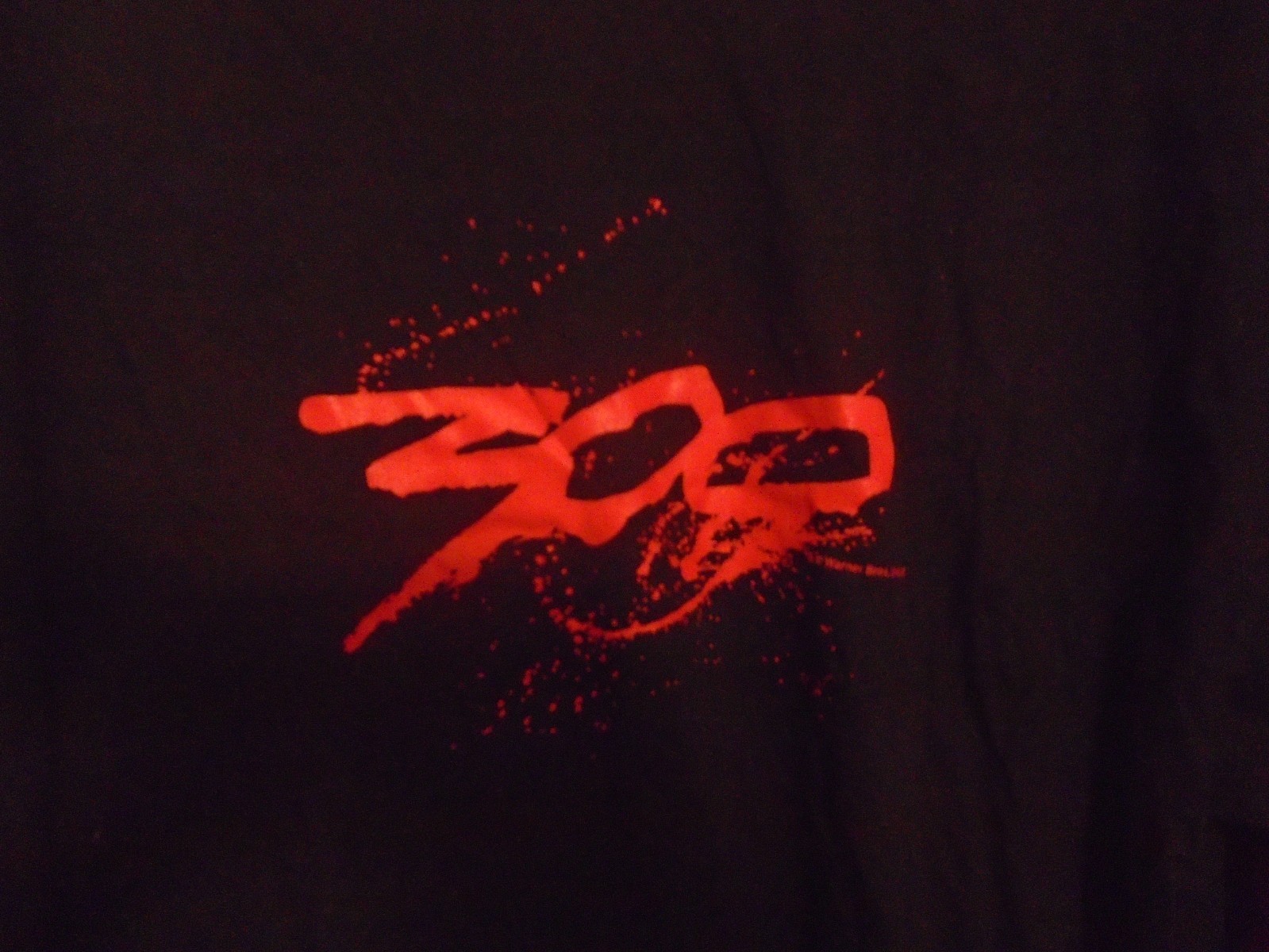 300 GERARD BUTLER SPARTANS ZACK SNYDER DIRECTOR PROMO MOVIE T-SHIRT BLACK XL