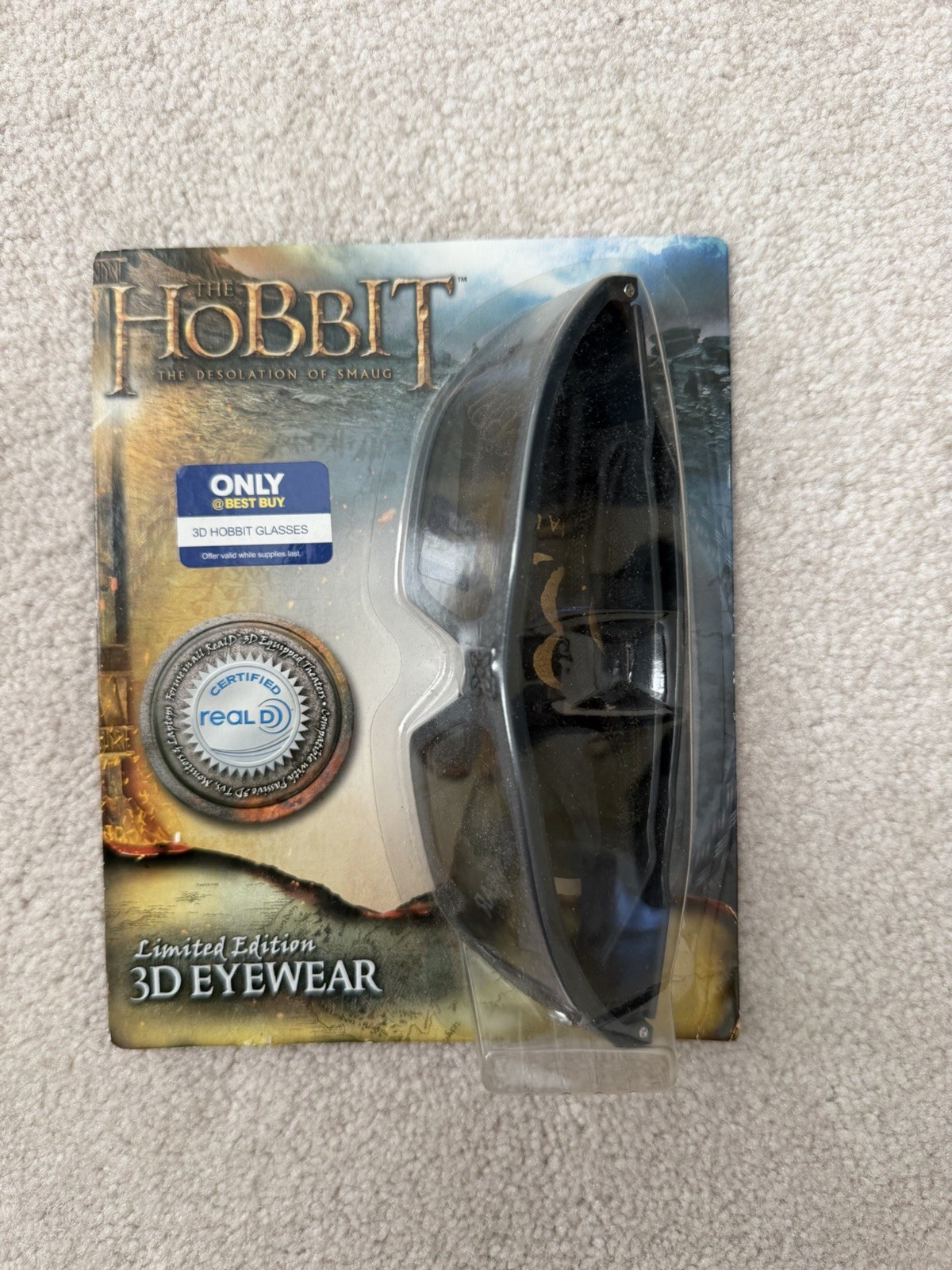 The Hobbit: The Desolation of Smaug Limited Edition RealD 3D Eyewear Black