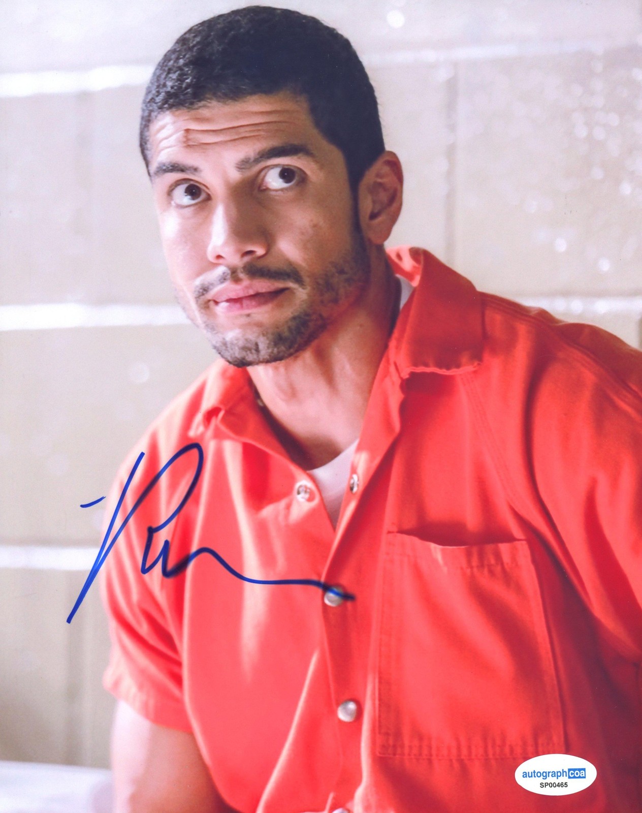Rick Gonzalez “Law & Order: Organized Crime” AUTOGRAPH Signed 8×10 Photo ACOA