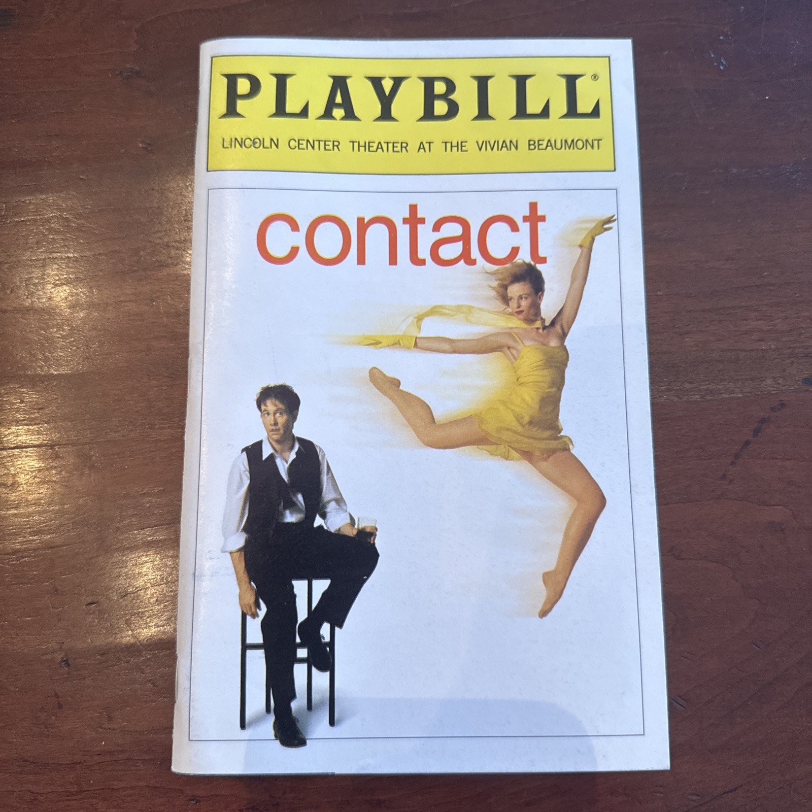 Contact Broadway Playbill – March 2000 – Lincoln Center Theater – Susan Stroman
