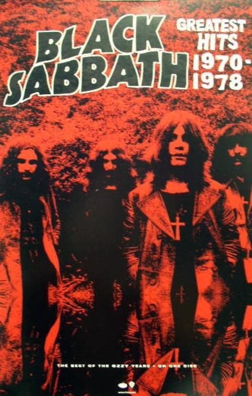 BLACK SABBATH 2006 best of OZZY OSBOURNE years promotional poster Flawless