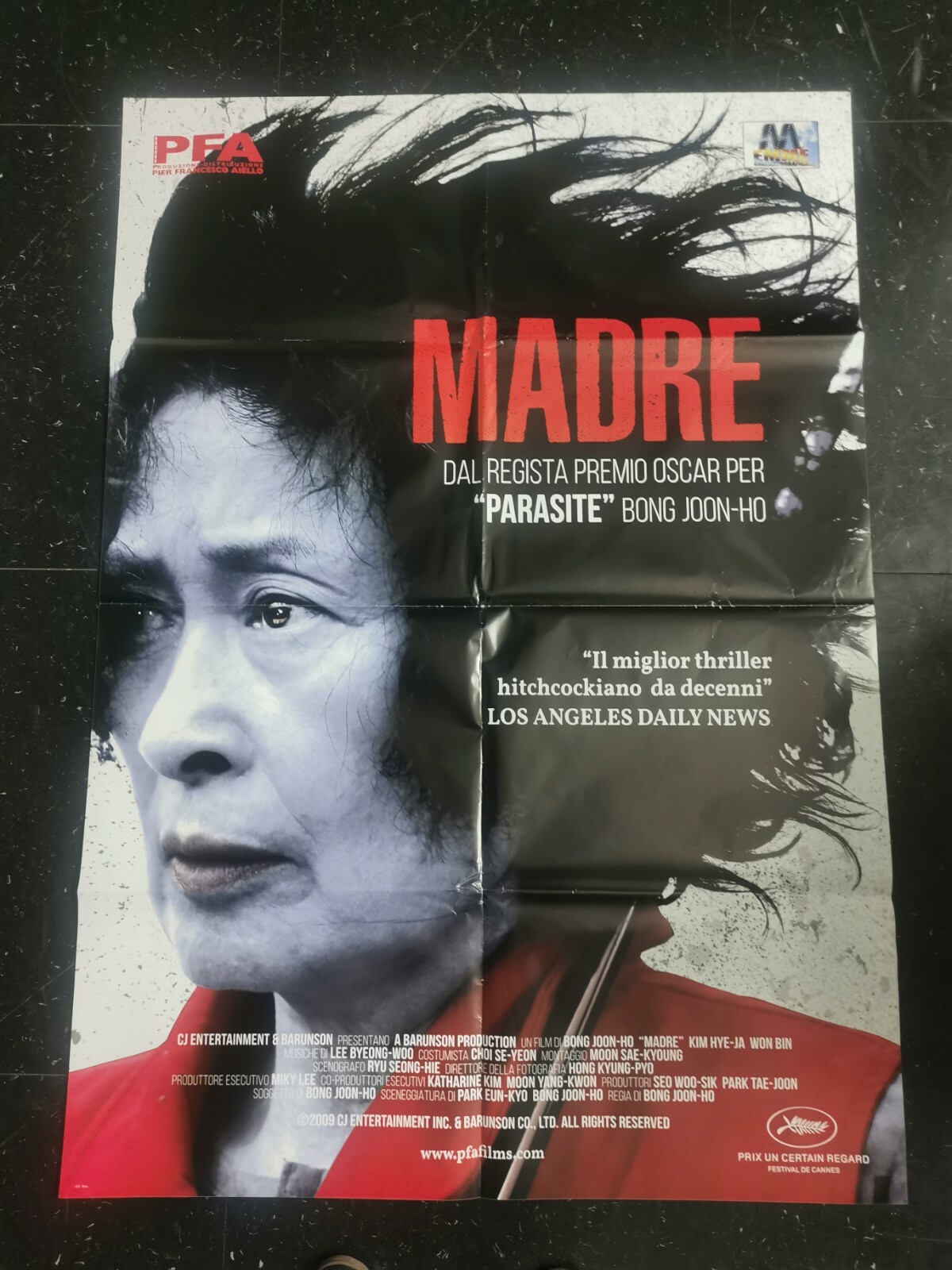 MOTHER Original Movie Poster 39×55″ 2Sh Italian BONG JOON-OH KOREA CANNES