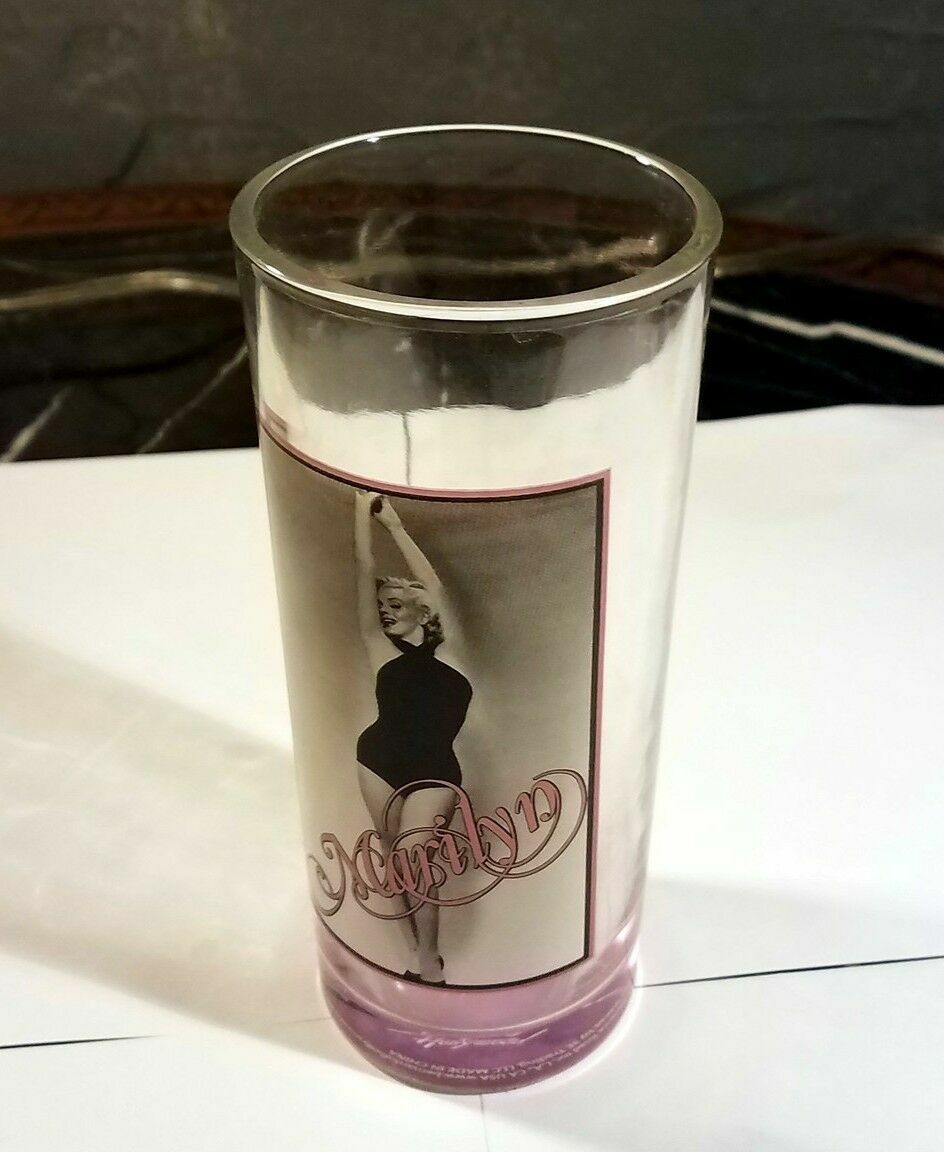 Marilyn Monroe Collectible Drinking Glasses by Bernard of Hollywood