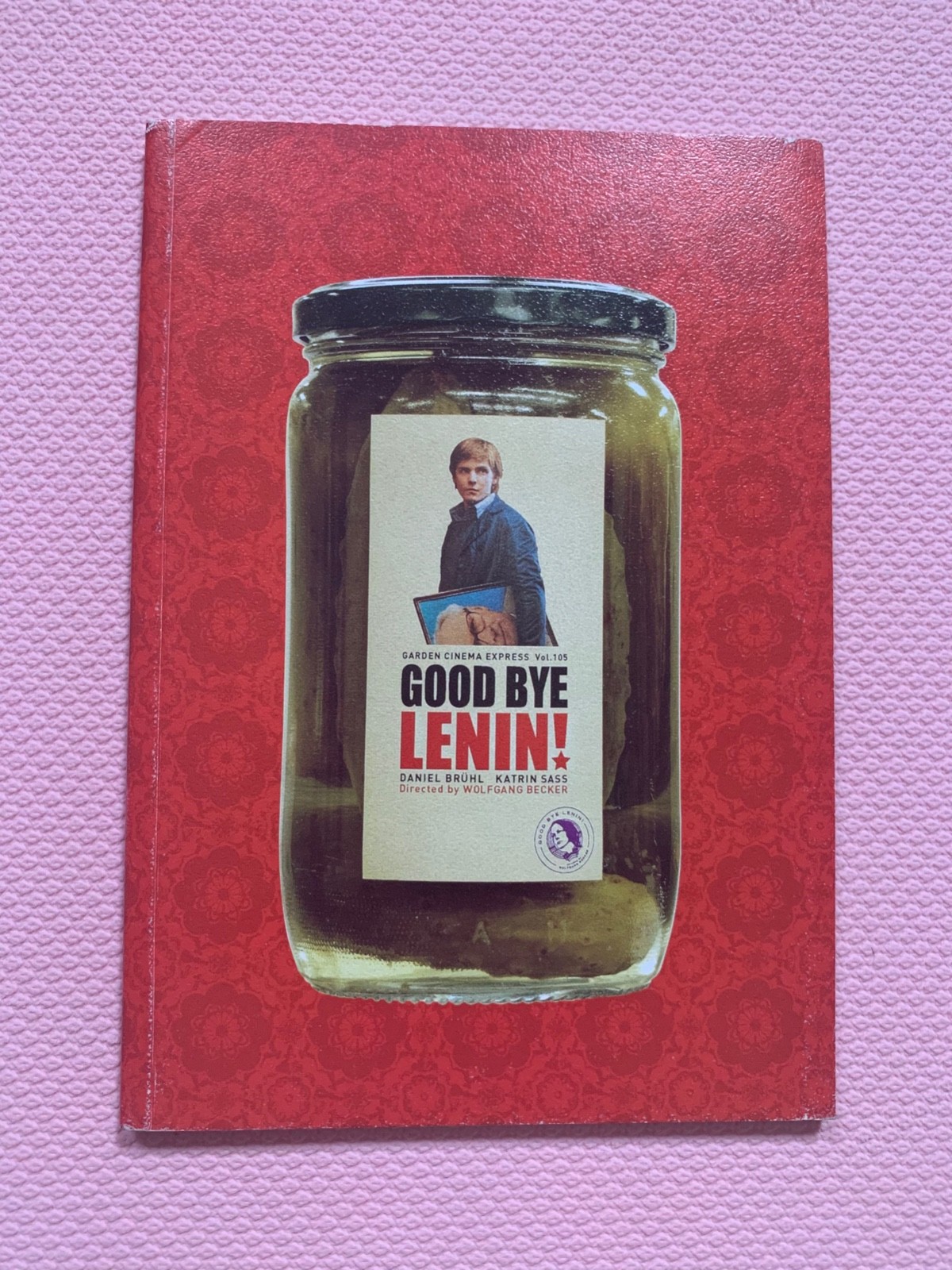 GOOD BYE LENIN! 2003 German film JAPAN movie small booklet pamphlet pickle jar