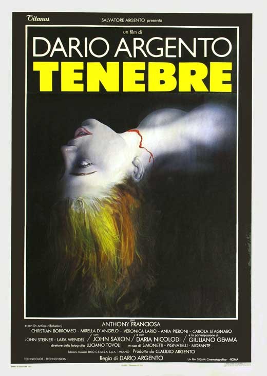 Tenebre – 27 x 40 Movie Poster