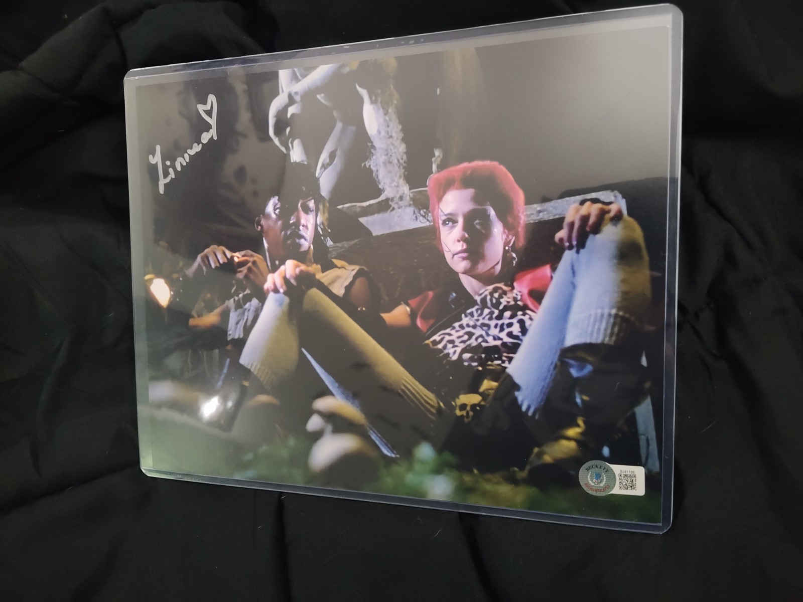 LINNEA QUIGLEY Authenticated Autograph 8×10 Return Of The Living Dead Trash