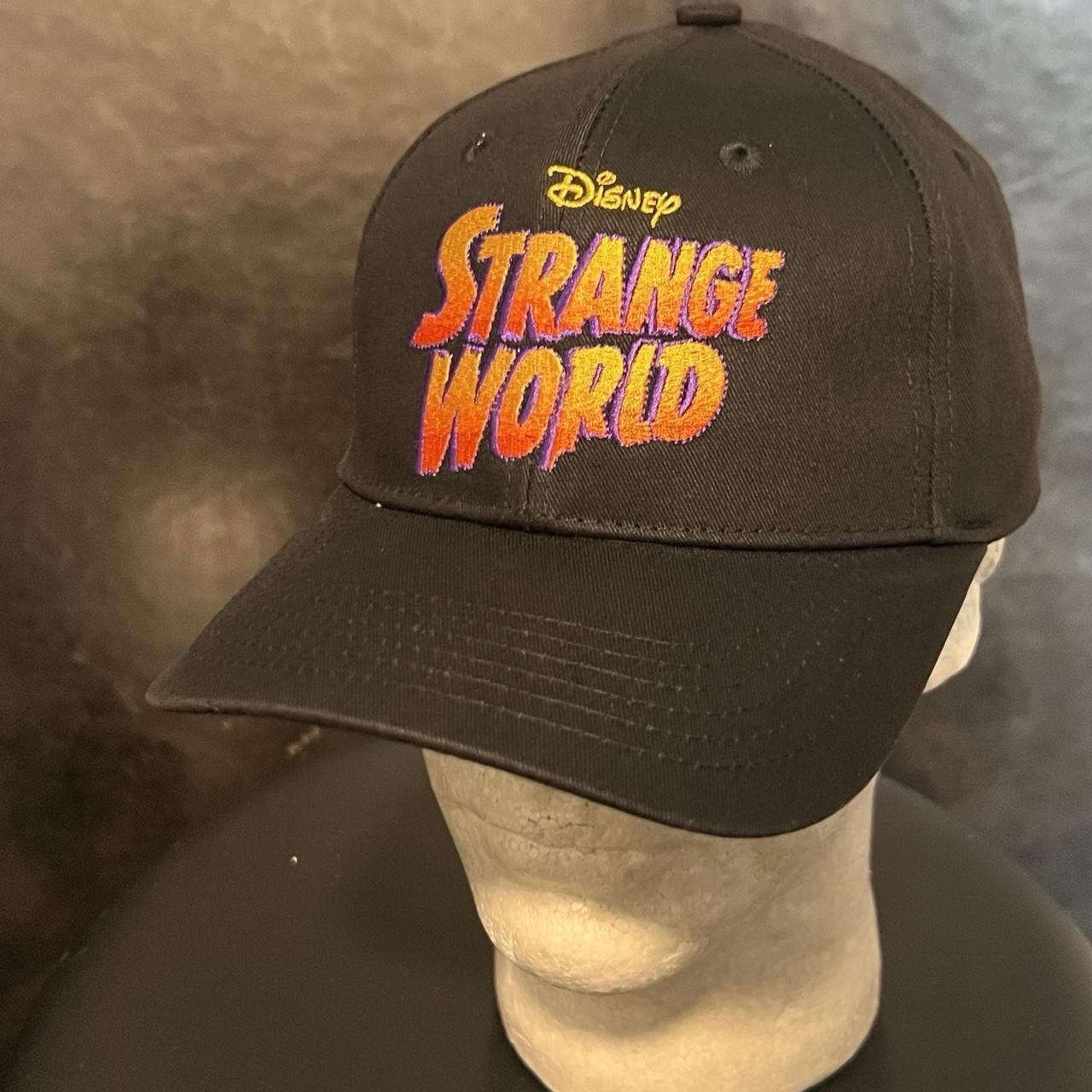 D23 Advanced Screening Disney Strange World Movie Black Baseball cap