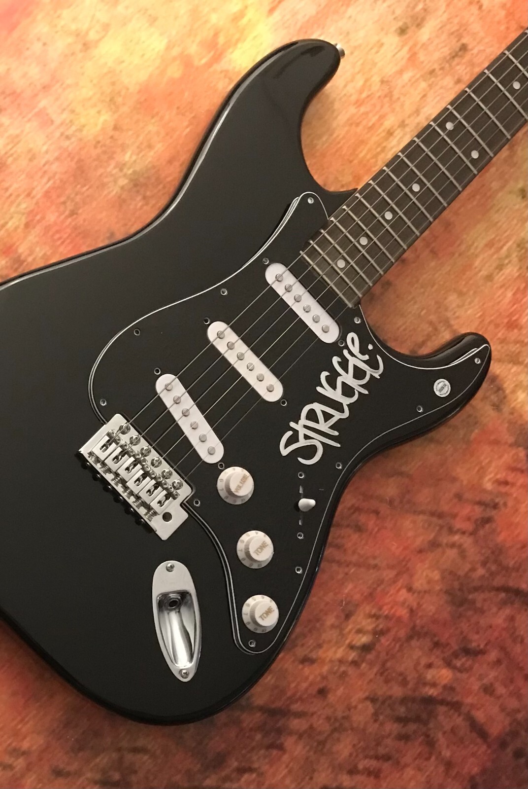 Troubadour of Troubled Souls * STRUGGLE JENNINGS * Signed Electric Guitar COA