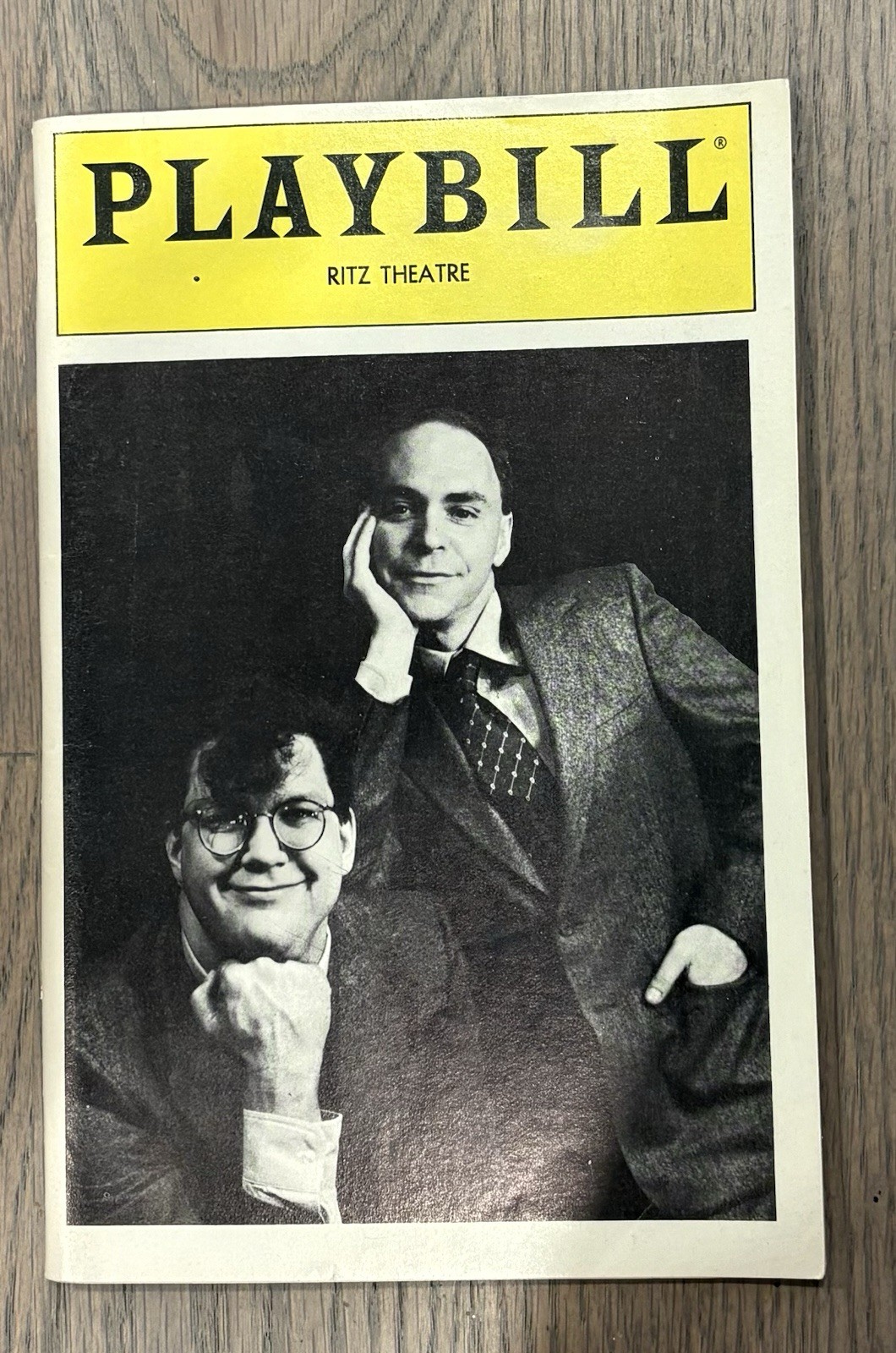 Penn & Teller Broadway Playbill 1987