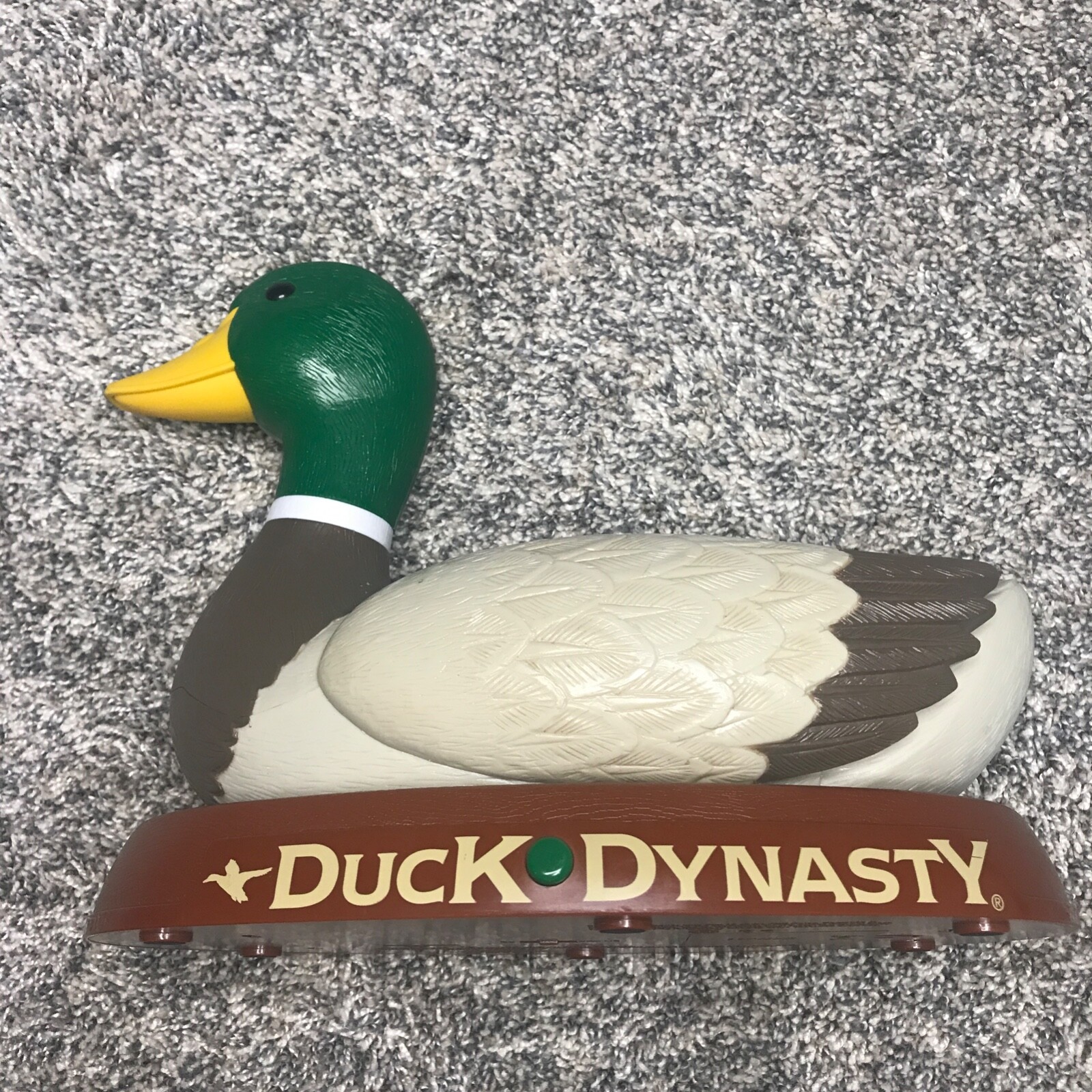 Duck Dynasty Push Button Plastic Talking Mallard Duck Battery Operated Funny