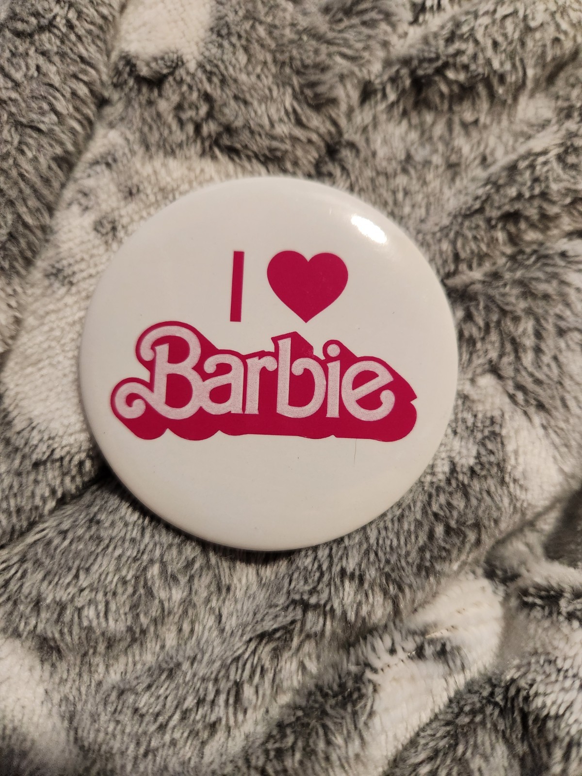 BARBIE – Original Promo Collector Movie Pin NEW Greta Gerwig Margo Robbie 2023