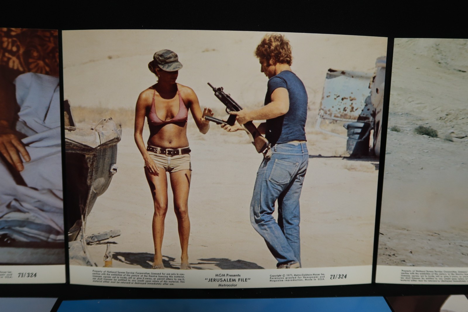 Jerusalem File 1971 Lobby Cards Mini Stills 8 x 10 NSS 71/324 Bruce Davison
