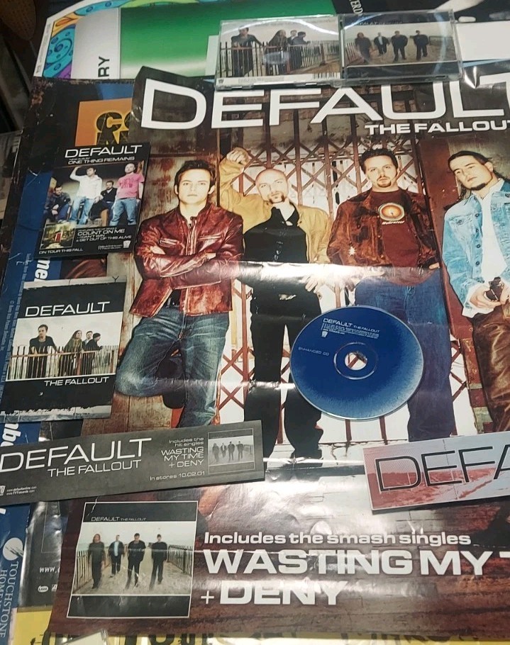 Default Promo Lot 2001 Stickers Cd Poster Lifetime Collection L@@K A Lot More FS