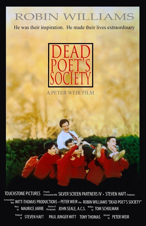 Dead Poets Society movie poster : 11 x 17 inches : Robin Williams poster