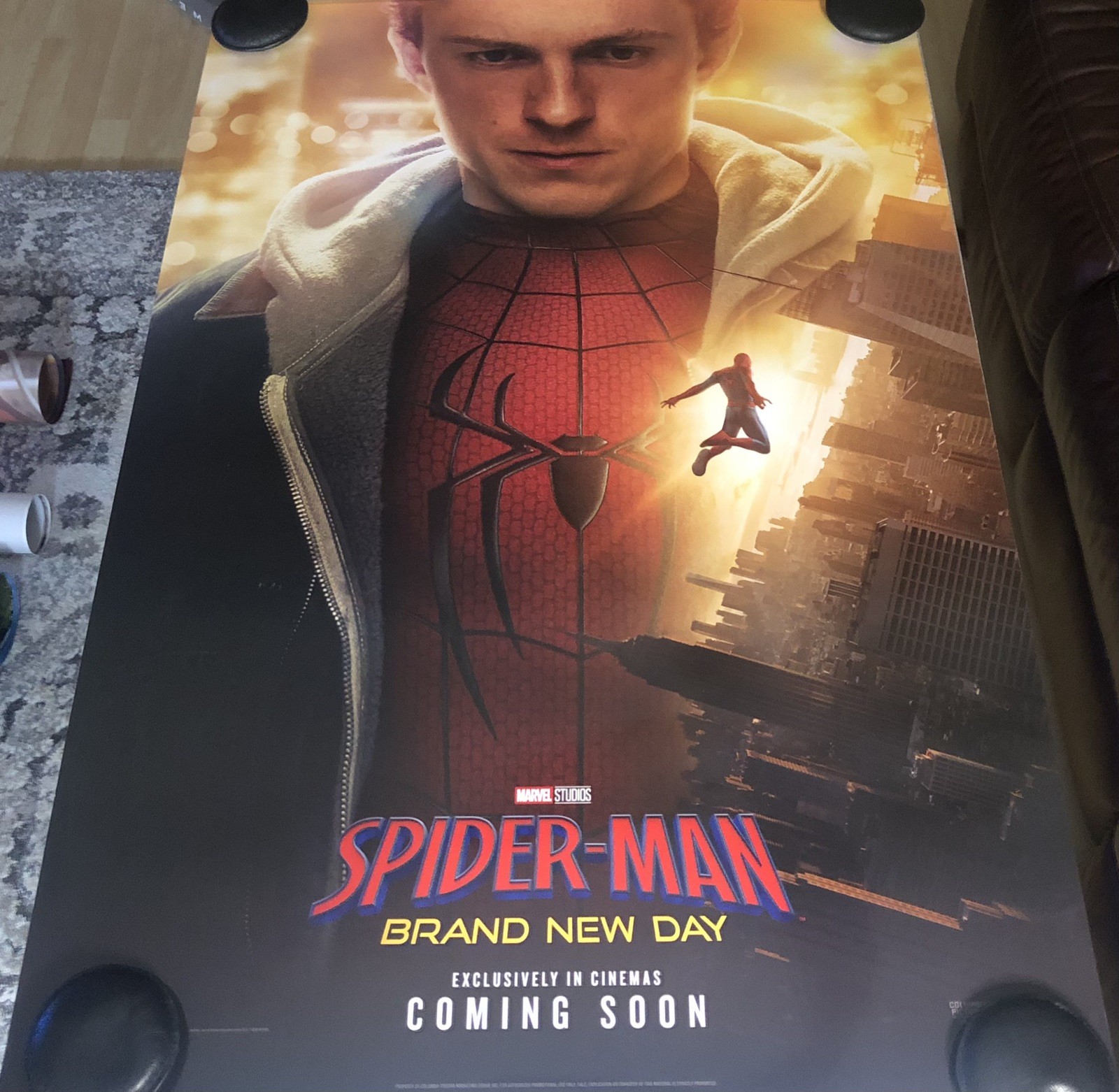 SPIDER-MAN BRAND NEW DAY Original DS Double Sided 27×40 Movie Poster Marvel NM B