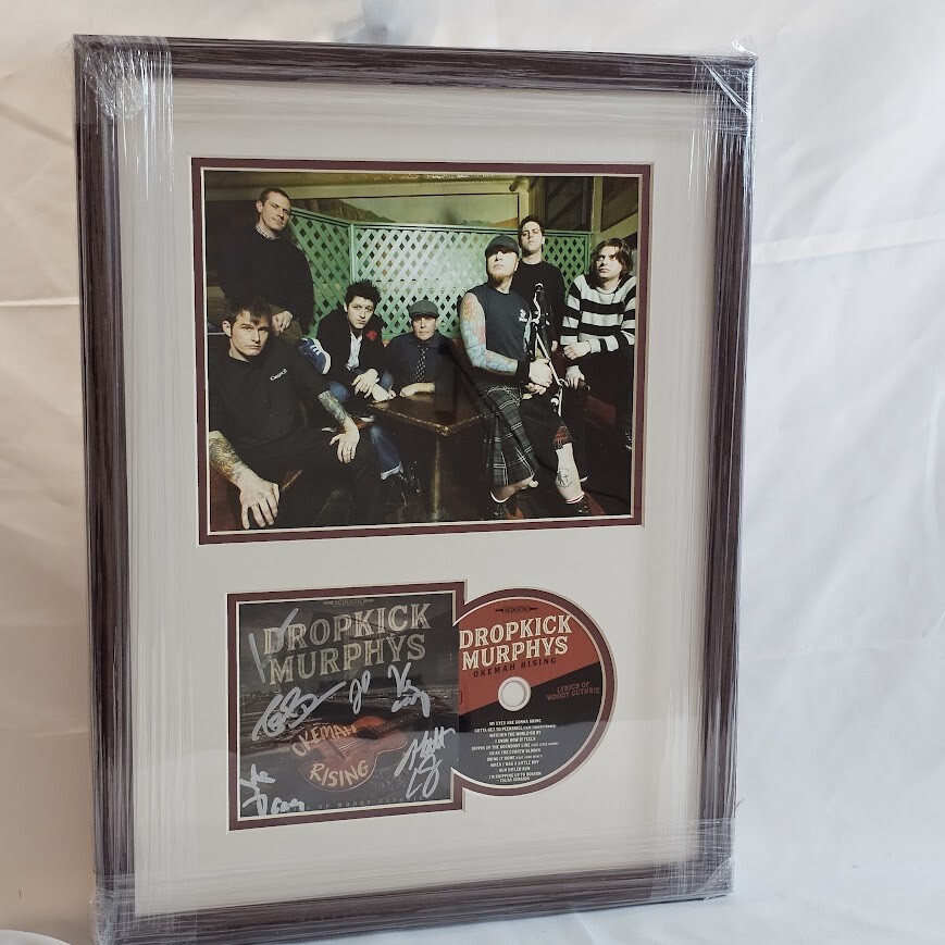 ​Dropkick Murphys Signed Autographed Okemah Rising CD JSA Certified COA