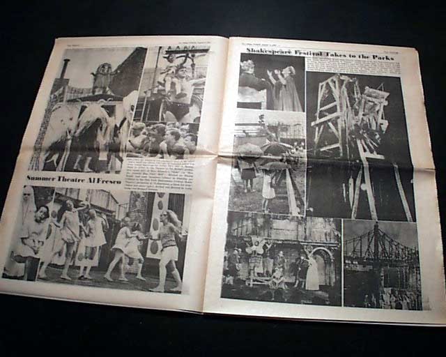 Early THE JIMI HENDRIX EXPERIENCE Electric Guitarist Greenwich Village 1967 AD