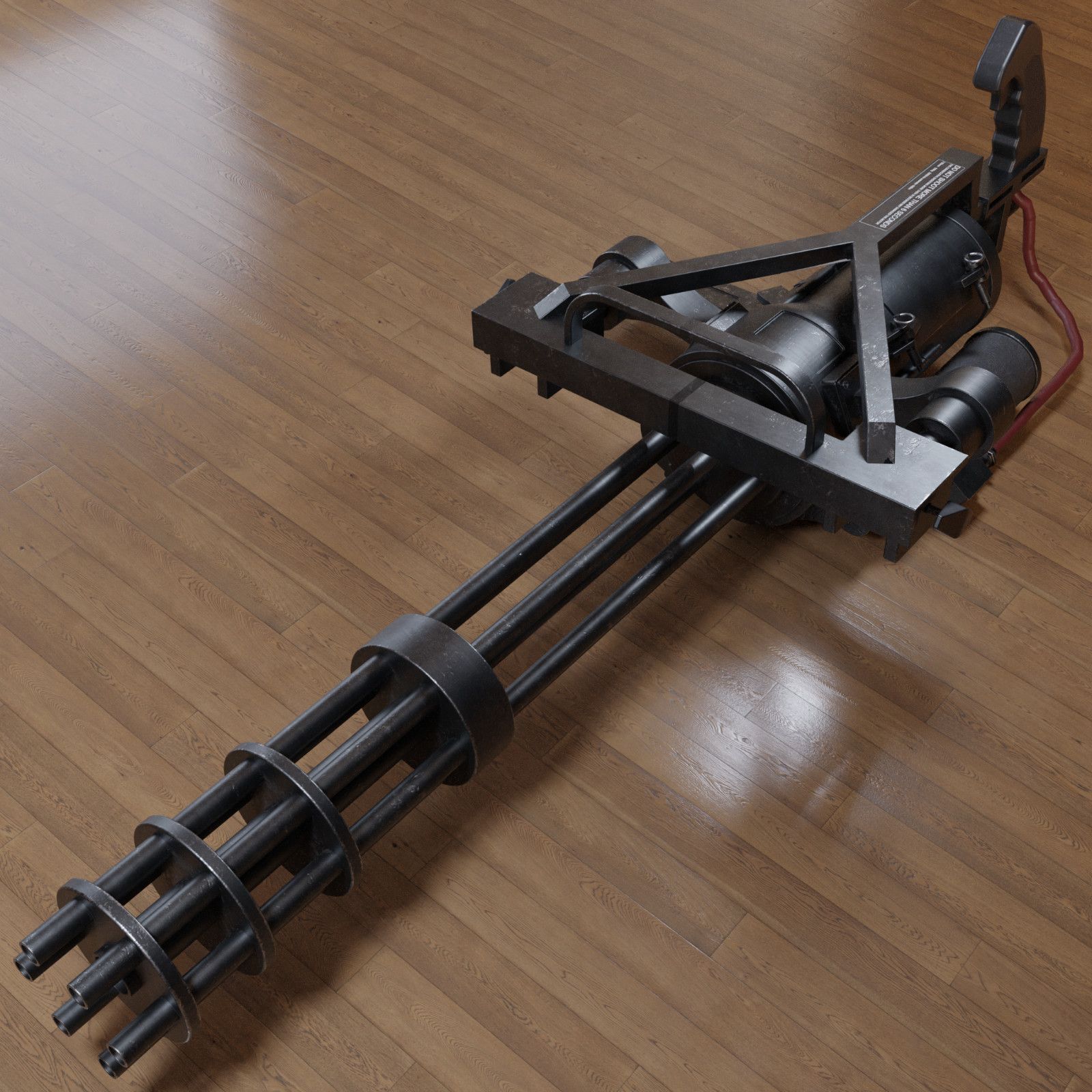 3d printed M134 Minigun prop Replica Cosplay non-functional 1/1