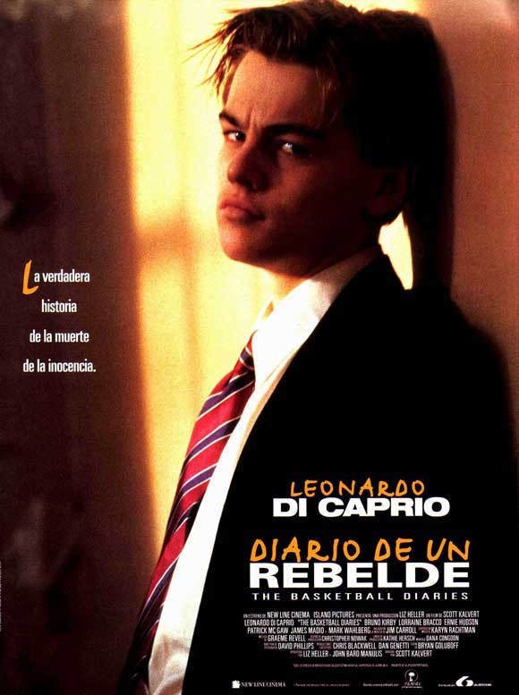 The Basketball Diaries Poster Spanish 27×40 Leonardo Dicaprio Mark Wahlberg Patr
