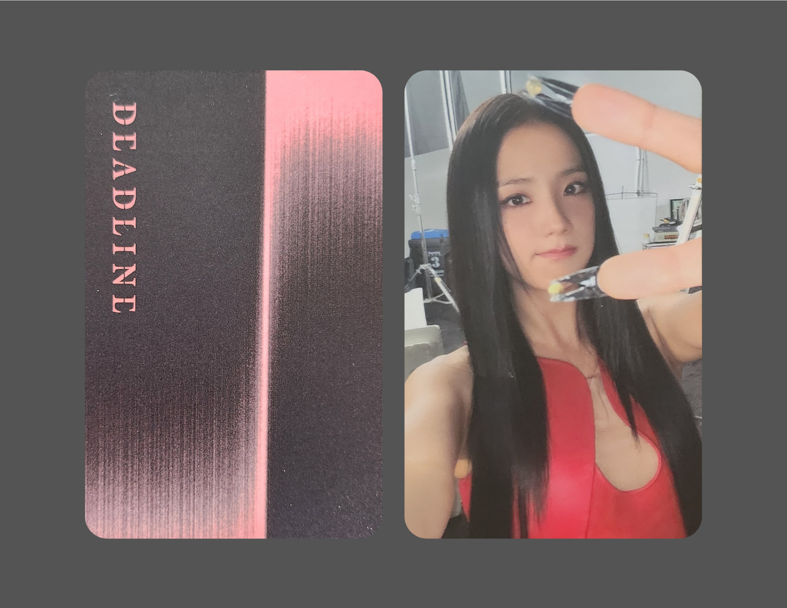 BLACKPINK 3RD MINI ALBUM ‘DEADLINE’ OFFICIAL ALBUM PHOTOCARDS