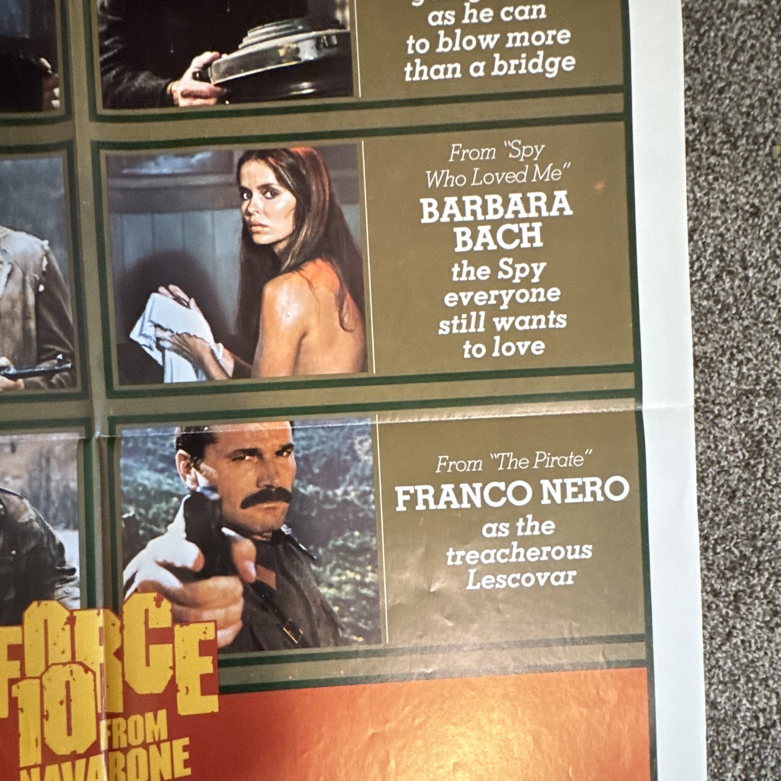 Force 10 from Navarone Original Movie Poster One Sheet – Movies