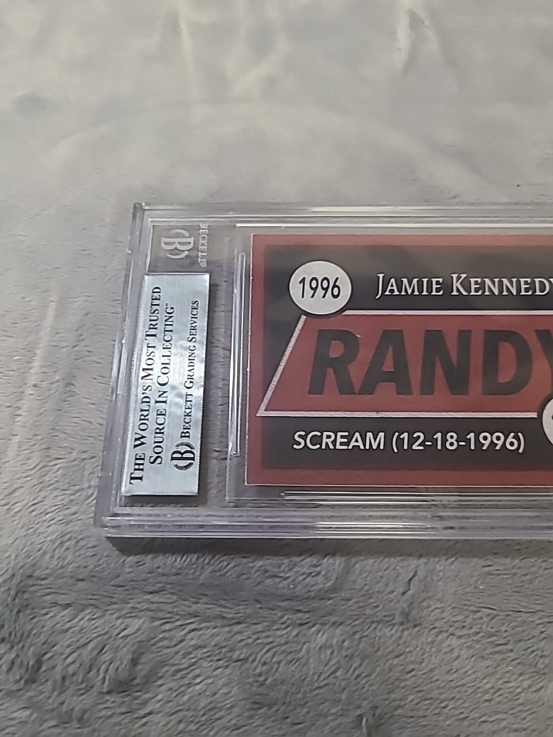 Jamie Kennedy Signed Card Scream 1996 Beckett