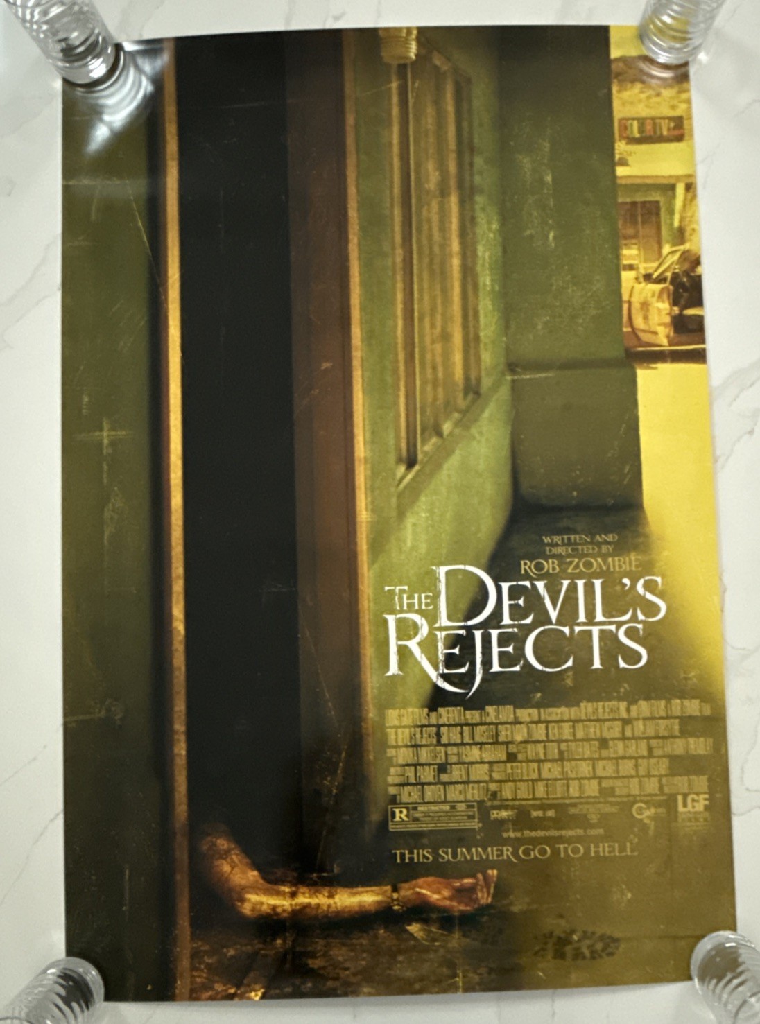 ROB ZOMBIE THE DEVIL’S REJECTS Authentic Movie Poster DS 27×40 Excellent!!