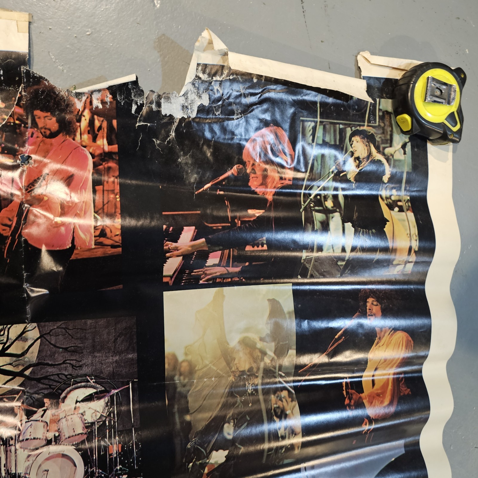Huge Original Fleetwood Mac Rumours 42×58 Vintage 1977 Promo Subway Store Poster