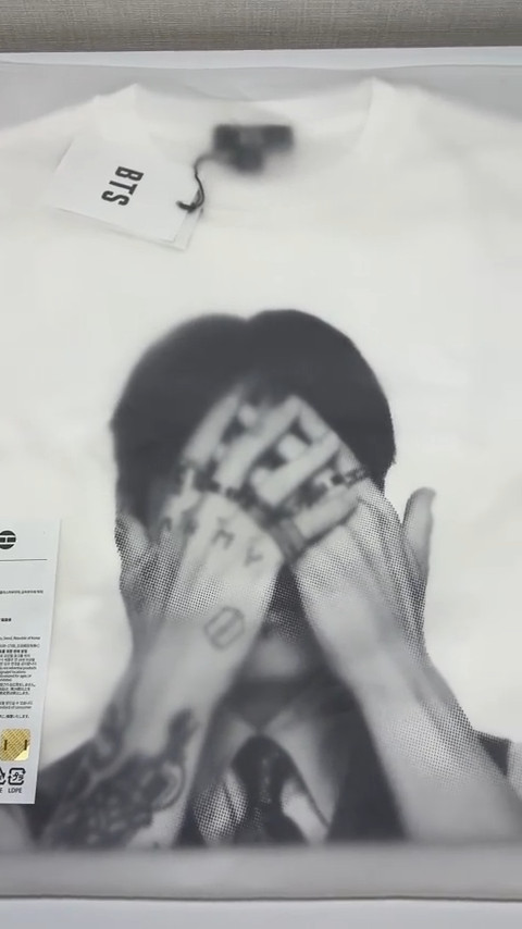 BTS J-hope Arirang Official T-Shirt Merch V RM JIMIN SUGA JIN Short size M L XL