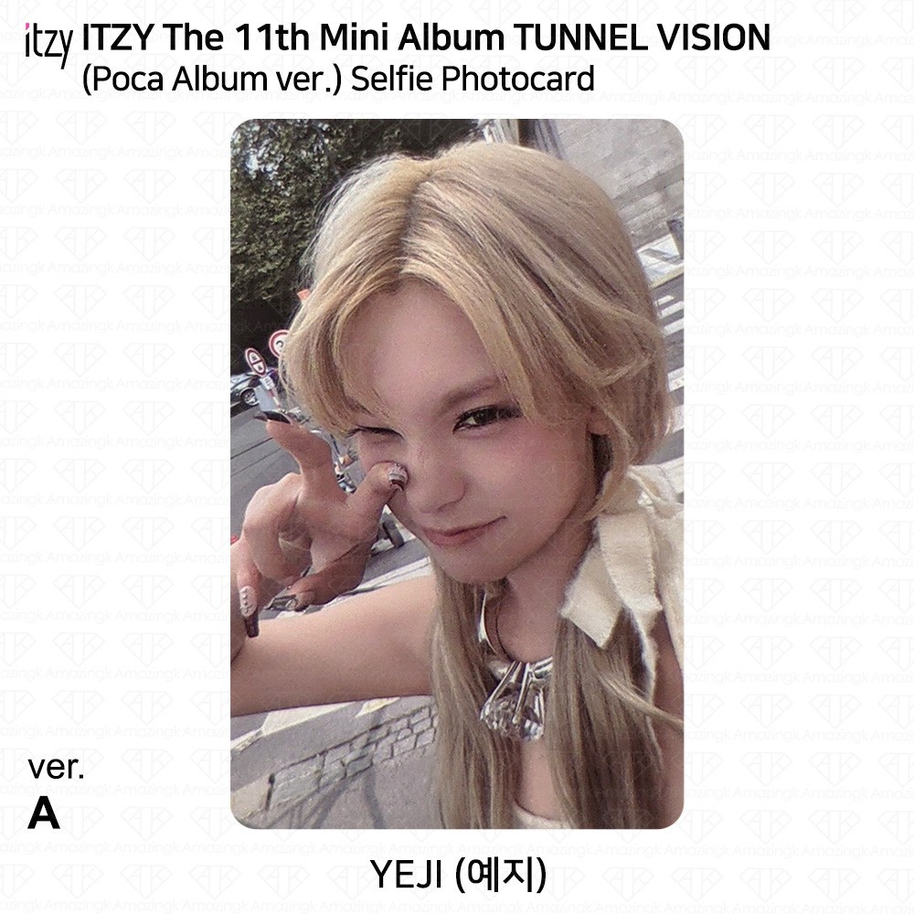 ITZY 11th Mini Album TUNNEL VISION POCA Album ver. Official Photocard KPOP K-POP