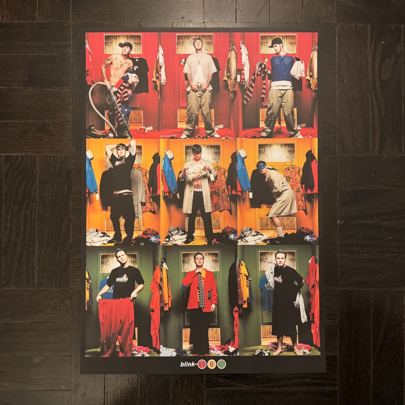 blink-182 Take Off Your Pants and Jacket 182 Day NYC Popup Poster