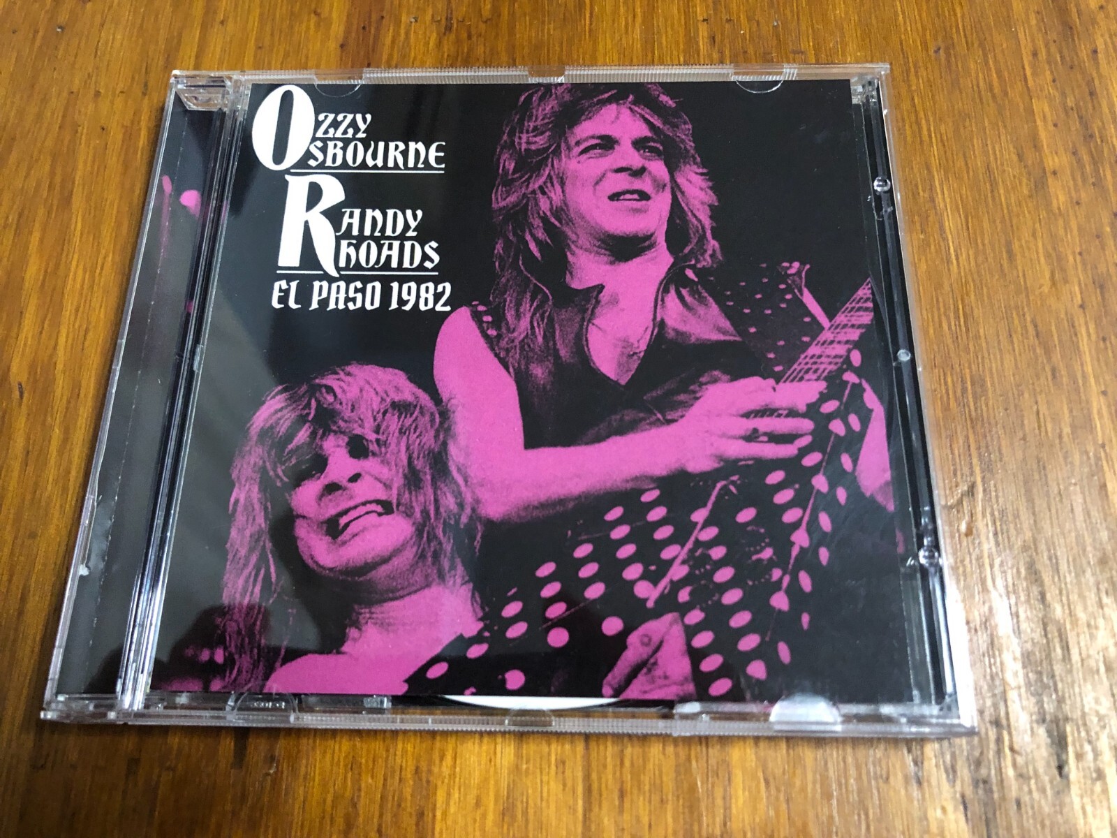OZZY OSBOURNE El Paso Texas Night USA 1982 Randy Rhoads CD