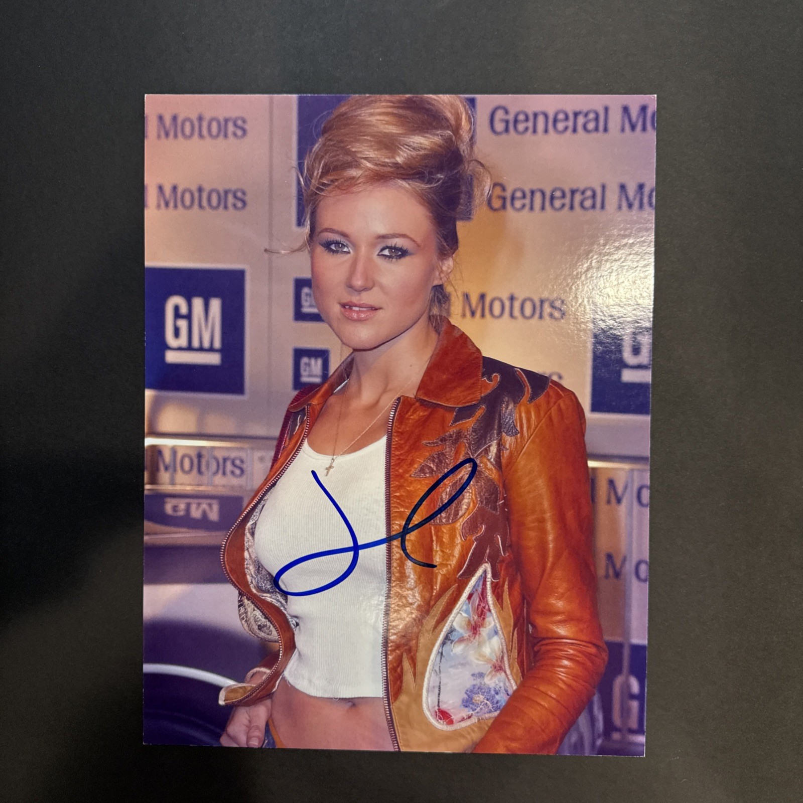 Jewel Signed Autograph 8×10 Photograph Certied by Memorable Moments