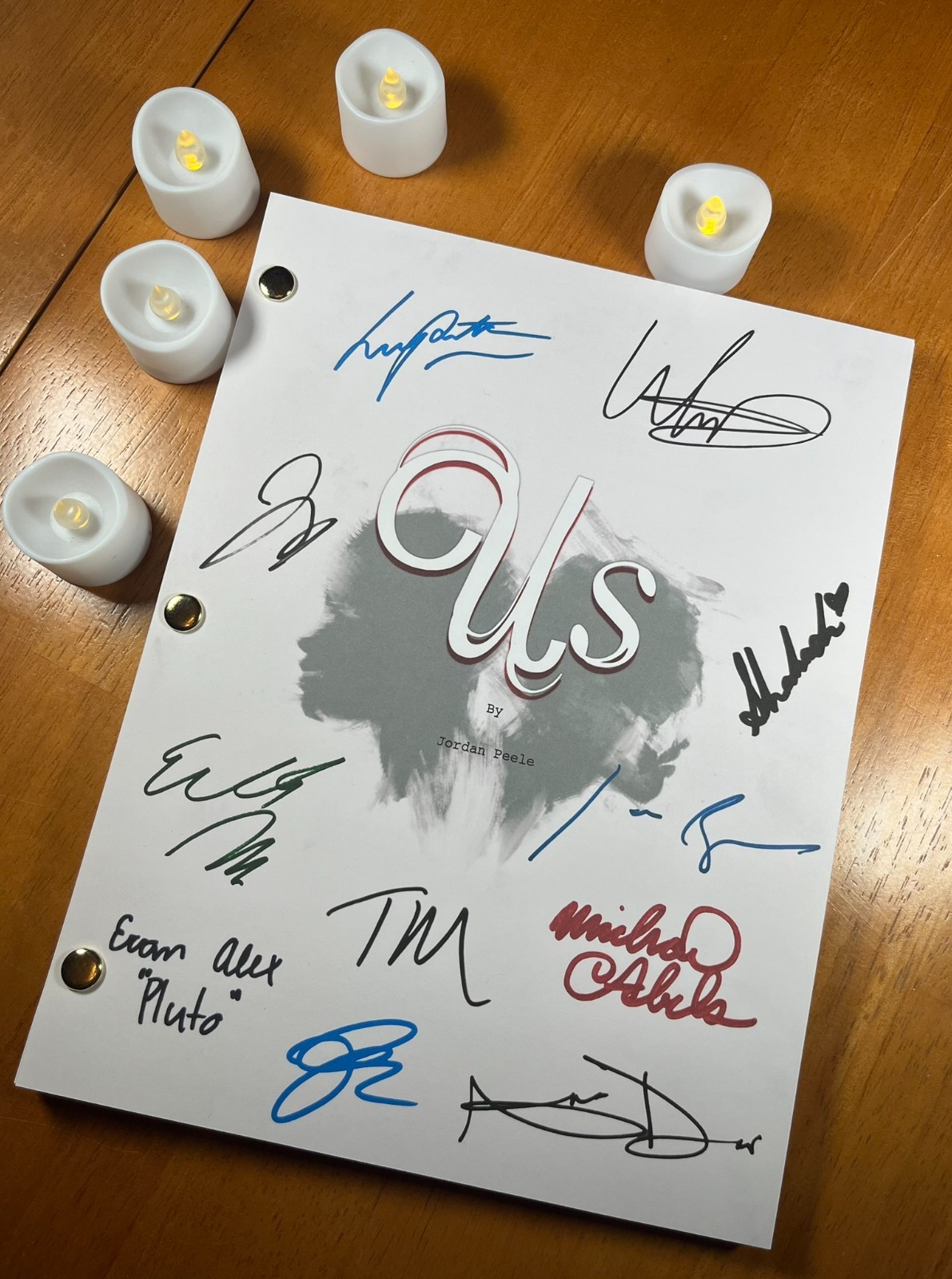 Jordan Peele Script Collection Signed- Autograph Reprints- Get Out, Us & Nope