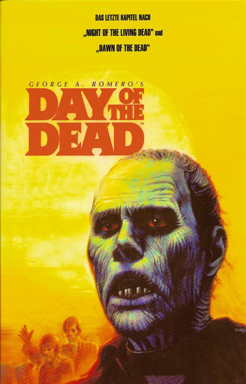 DAY OF THE DEAD Movie Poster Horror Zombie George Romero Night of Living Dawn