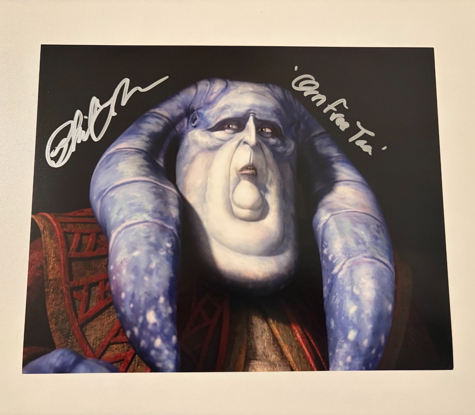 Phil LaMarr Signed 8×10 Star Wars: The Bad Batch ORN FREE TAA Autograph