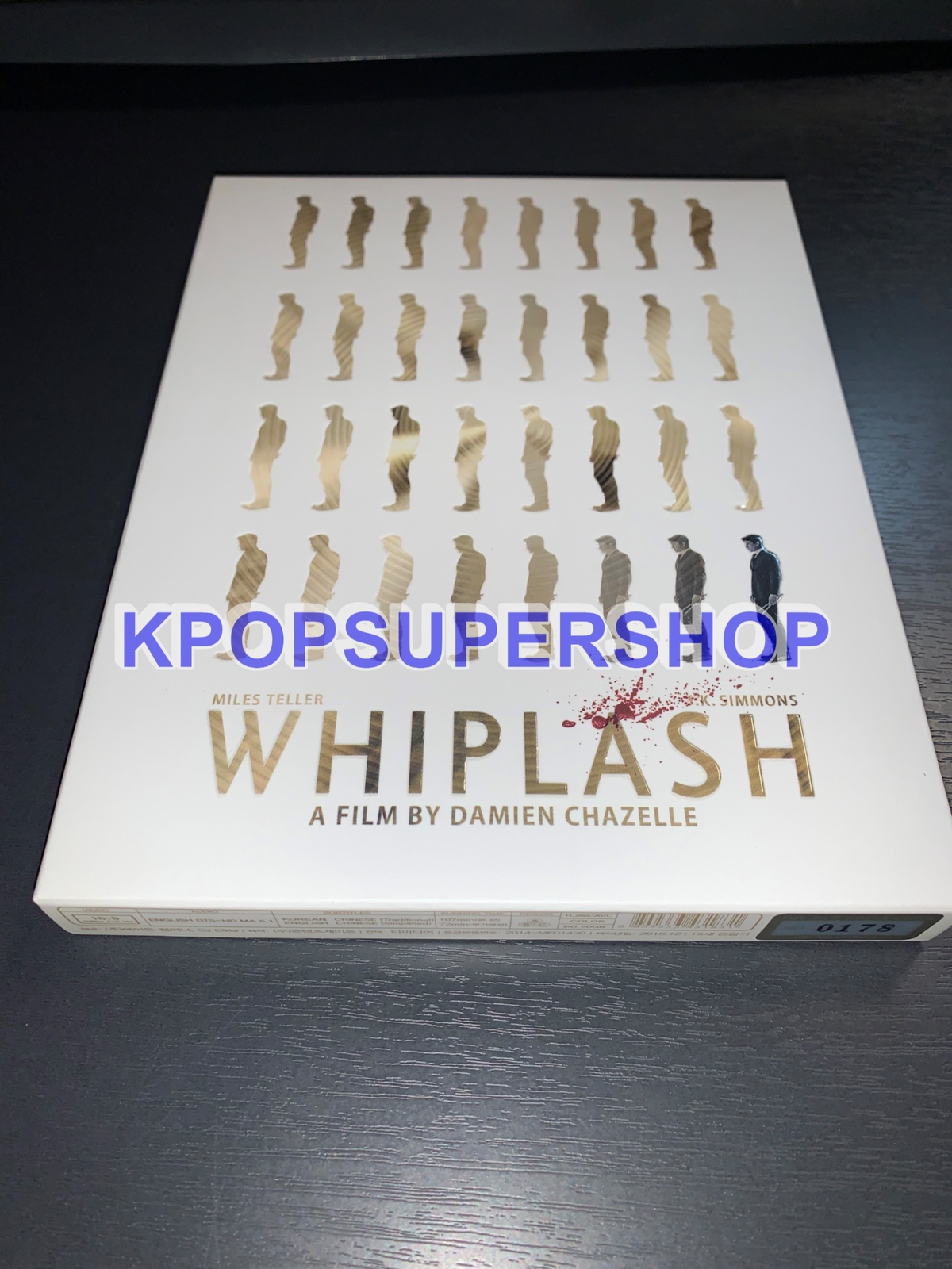Whiplash Full Slip Creative Edition Scanavo Case Blu Ray Great Condition Lim 700