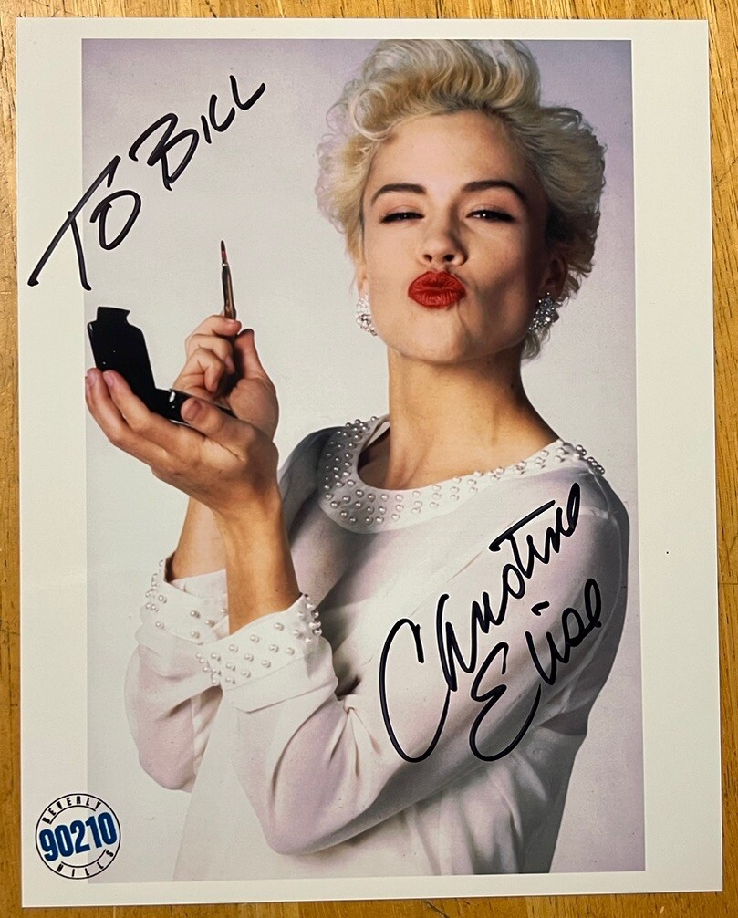 Autograph Christine Elise Photo Beverly Hills 90120