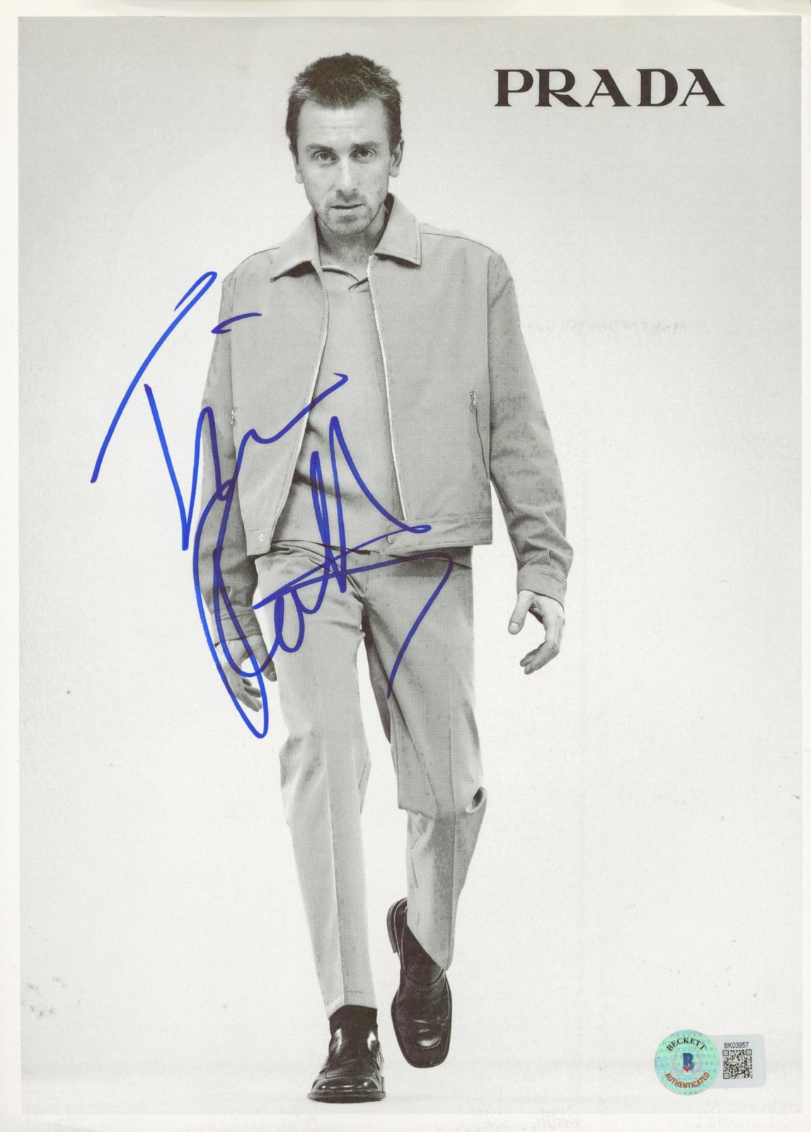 Tim Roth Pulp Fiction Authentic Signed 7.5×10.75 Photo Autographed BAS #BK03957