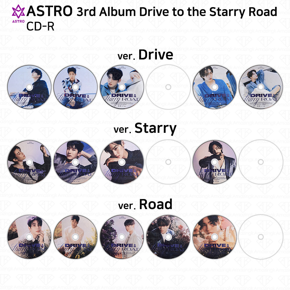 ASTRO 3rd Album Drive to the Starry Road Official Contents CD Plate KPOP K-POP