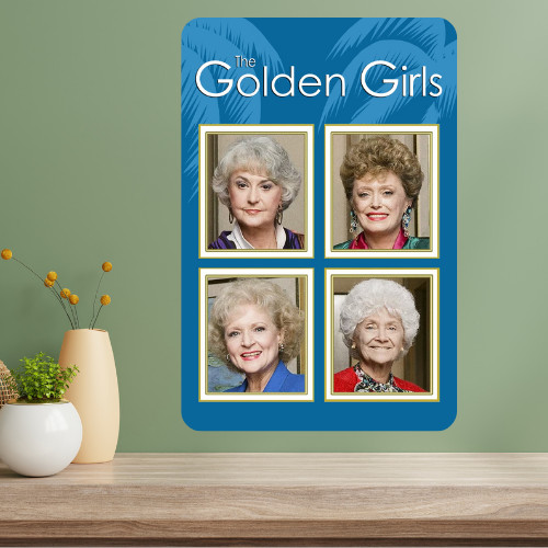 The Golden Girls Classic TV Show Metal Poster Sign