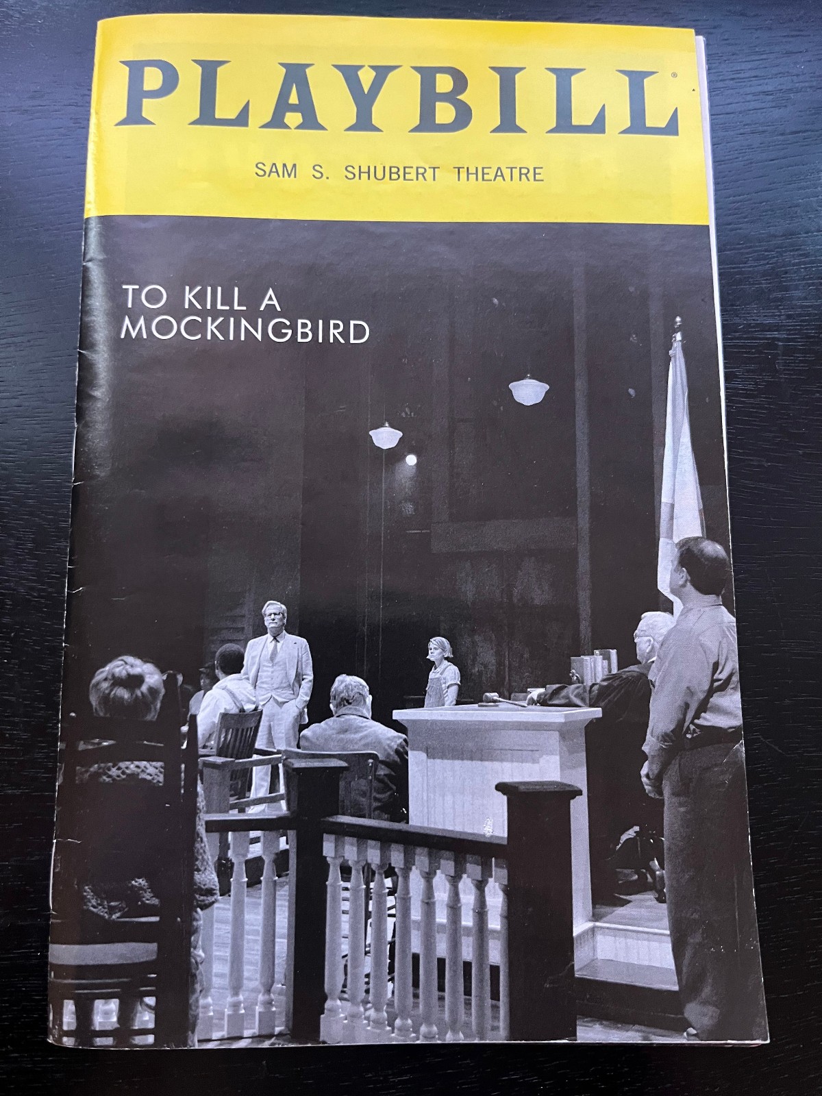 To Kill a Mockingbird Playbill July 2019 Broadway Jeff Daniels Atticus Finch