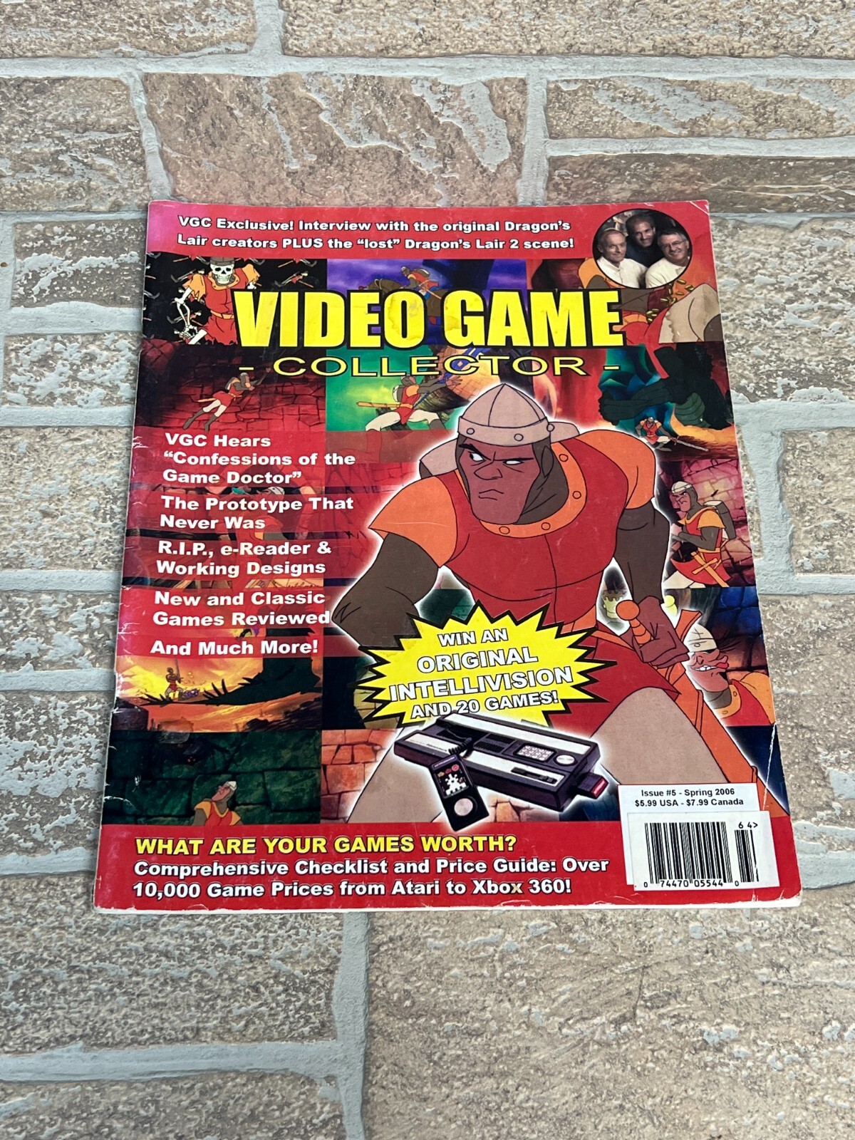 Video Game Collector Magazine 2006 Issue #5 Nintendo Atari Xbox 360 Guide